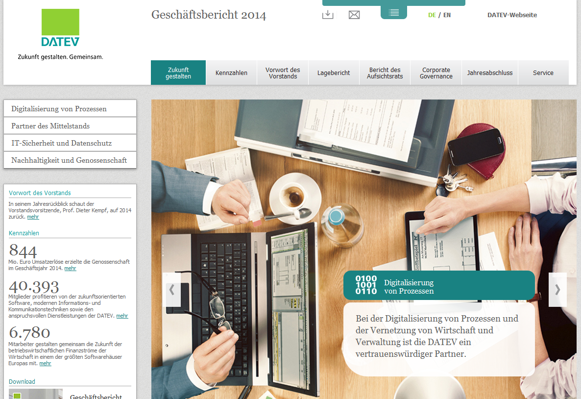 Geschäftsbericht Datev