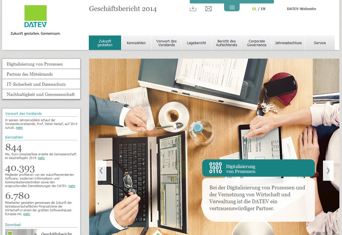 Geschäftsbericht Datev